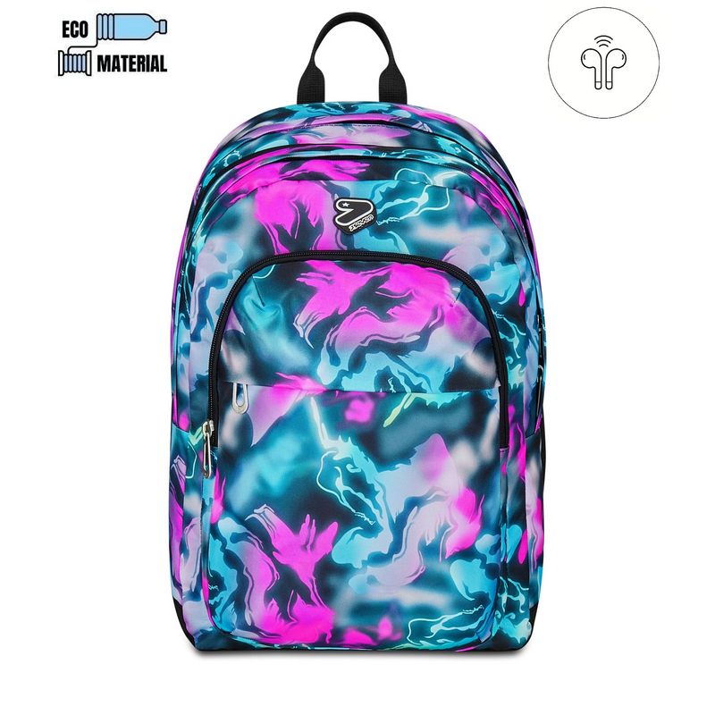 Zaino scuola seven detach grs pro xxl fluo 382